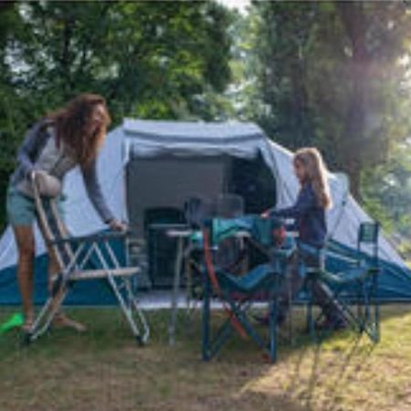 Les Hortensias Grande Tente Familiale Deux Chambres Et Sejour Vue Mer Sur Camping Nature Plestin-les-Grèves Zewnętrze zdjęcie