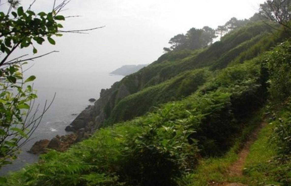 Les Hortensias Grande Tente Familiale Deux Chambres Et Sejour Vue Mer Sur Camping Nature Plestin-les-Grèves Zewnętrze zdjęcie